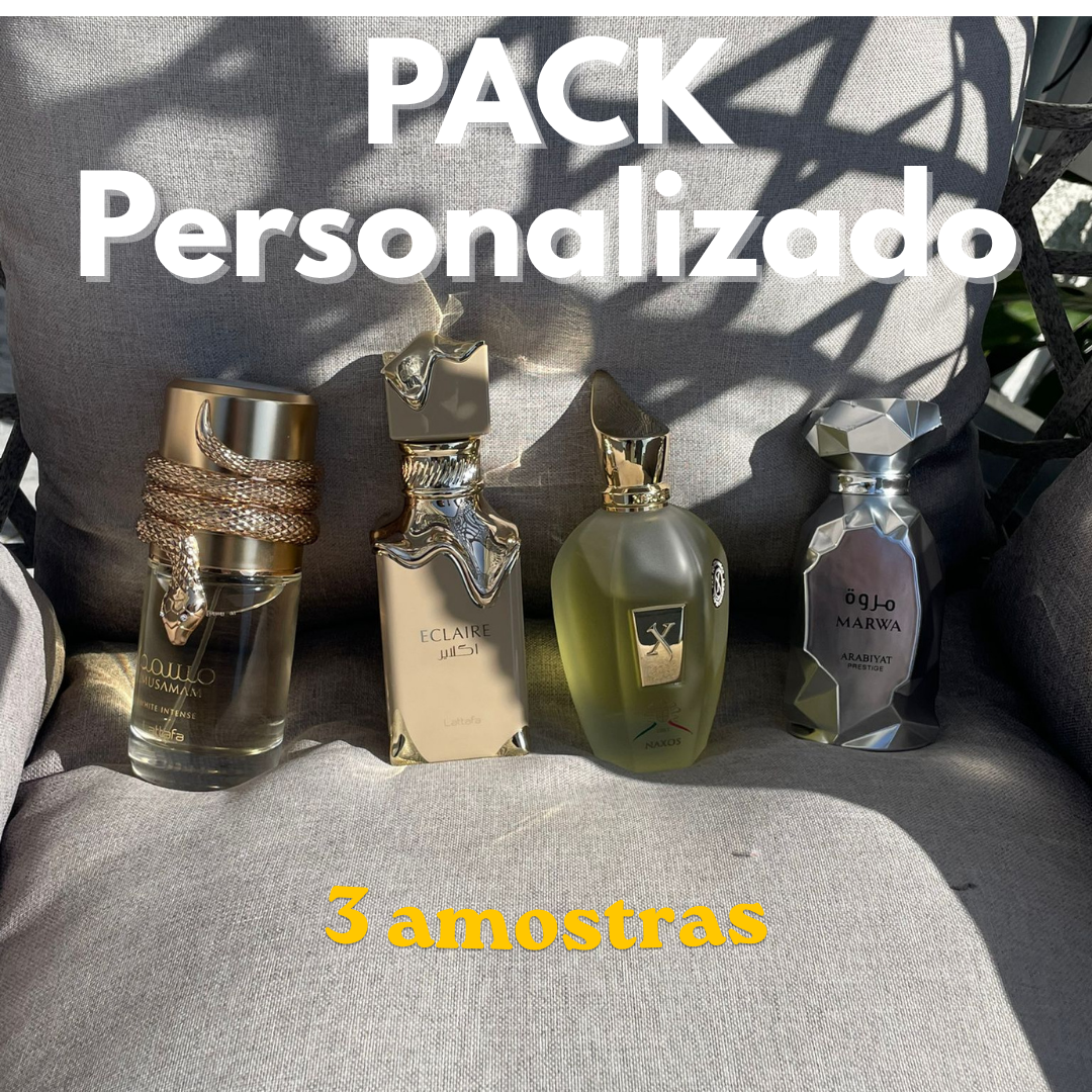 Pack Personalizado (3 Amostras)