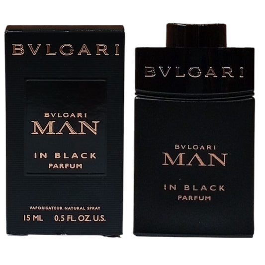 Bvlgari, Man In Black, Eau De Parfum, For Men, 15 ml *Miniature