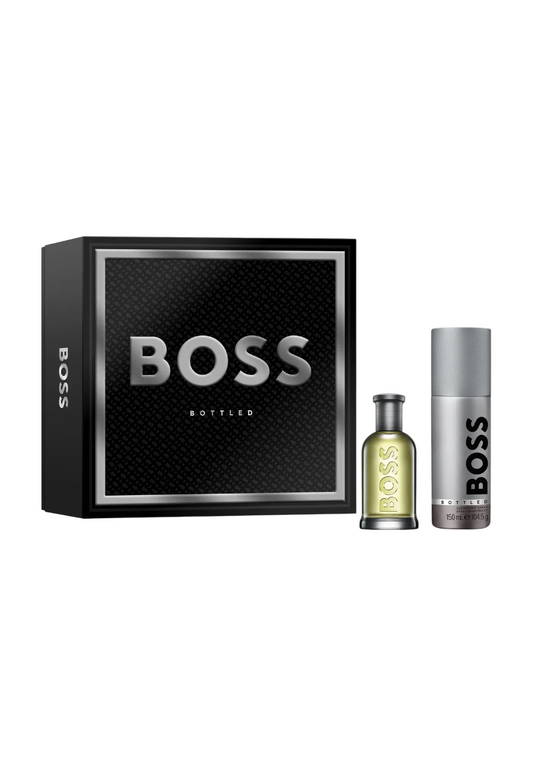 Set Hugo Boss: Boss Bottled, Eau De Toilette, For Men, 50 ml + Boss Bottled, Deodorant Spray, For Men, 150 ml