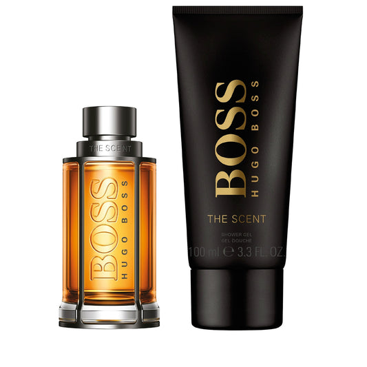 Set Hugo Boss: The Scent, Eau De Toilette, For Men, 50 ml + The Scent, Cleansing, Shower Gel, For All Skin Types, 100 ml