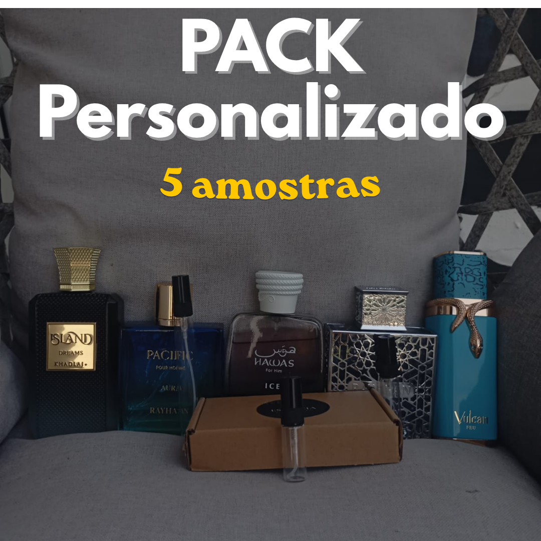 Pack Personalizado (5 Amostras)