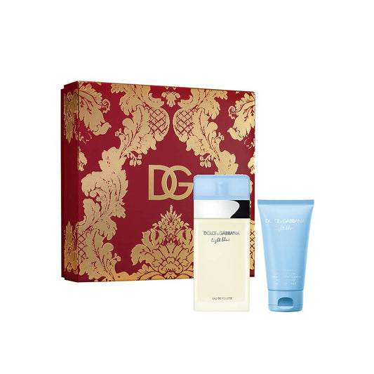 Set Dolce & Gabbana: Light Blue, Eau De Toilette, For Women, 50 ml + Light Blue, Body Lotion, 50 ml
