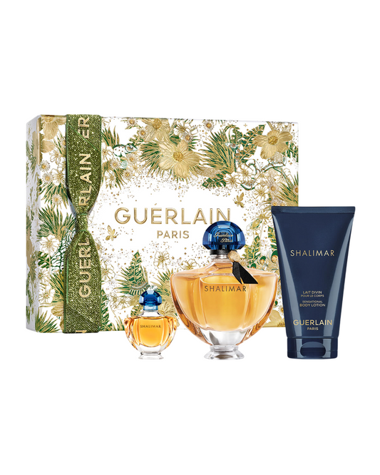Set Guerlain: Shalimar, Eau De Parfum, For Women, 50 ml + Shalimar, Eau De Parfum, For Women, 5 ml + Shalimar, Hydrating, Body Lotion, 75 ml